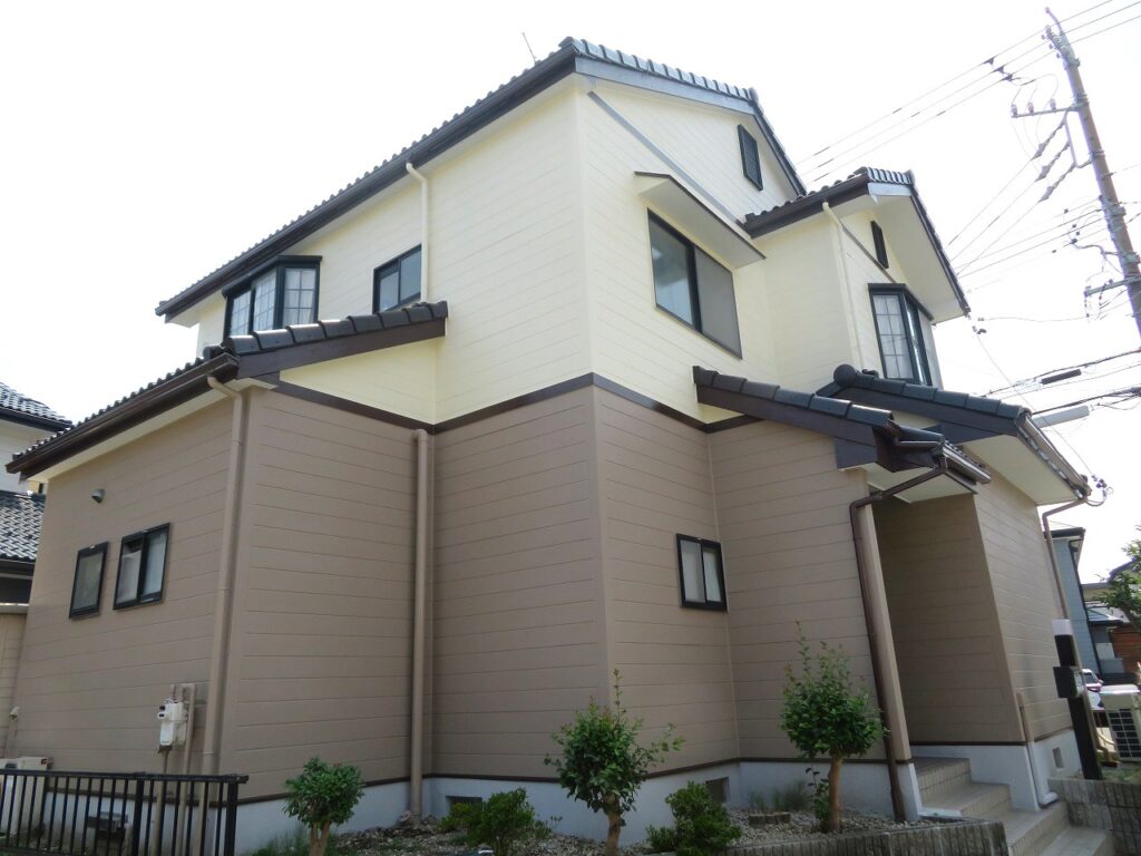 稲沢市｜外壁塗装・屋根塗装・ベランダ防水｜H様邸
