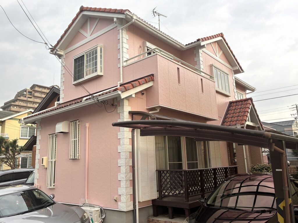 北名古屋市｜外壁塗装・2Fベランダ防水｜M様邸