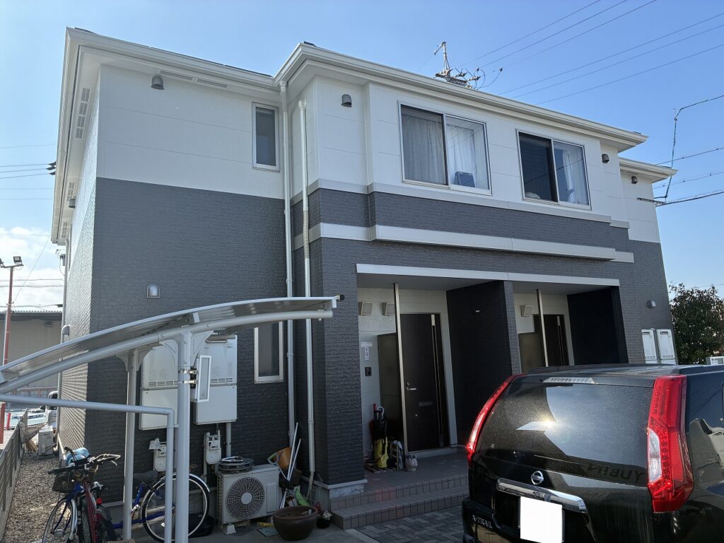 北名古屋市｜外壁塗装・屋根塗装・ベランダ防水｜Hアパート