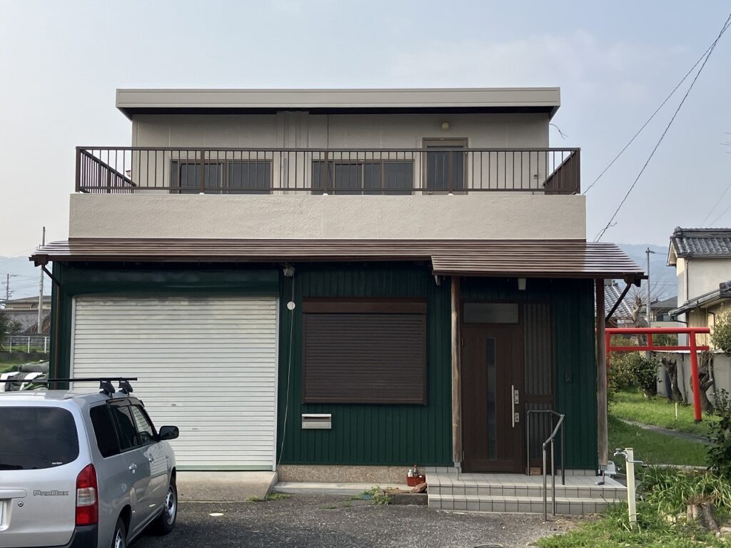 不破郡垂井町｜外壁塗装・屋根塗装・ベランダ防水｜K様邸